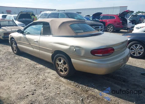 2000 Chrysler Sebring Jxi z USA, uszkodzony, nr VIN 3C3EL55H8YT208445